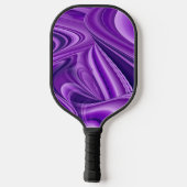 Paarse regenboogdromen pickleball paddle (Achterkant)