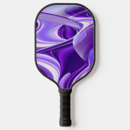 Paarse regenboogdromen pickleball paddle