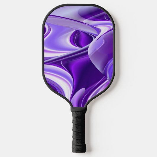Paarse regenboogdromen pickleball paddle (Voorkant)