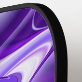 Paarse regenboogdromen pickleball paddle (Links Detail)