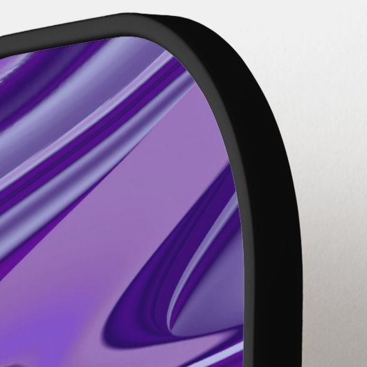 Paarse regenboogdromen pickleball paddle (Links Detail)