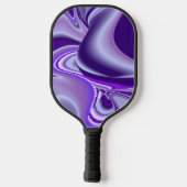 Paarse regenboogdromen pickleball paddle (Achterkant)