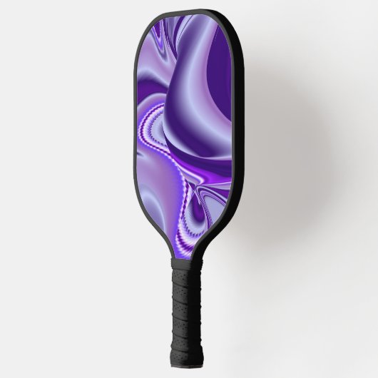 Paarse regenboogdromen pickleball paddle (Links)