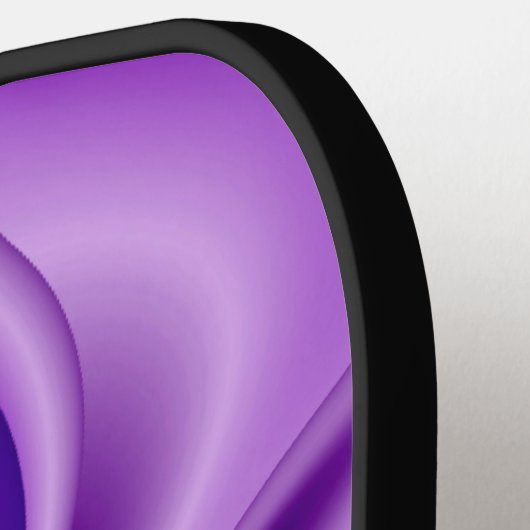 Paarse regenboogdromen pickleball paddle (Links Detail)