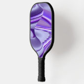 Paarse regenboogdromen pickleball paddle (Links)