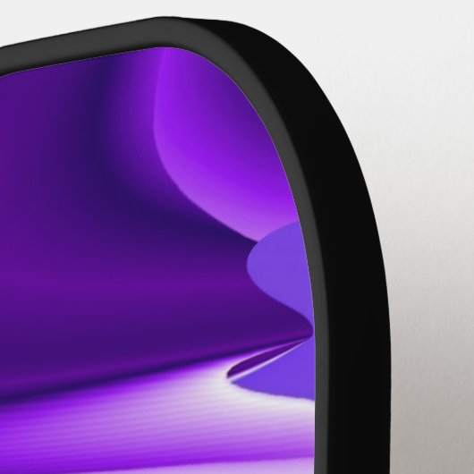 Paarse regenboogdromen pickleball paddle (Links Detail)