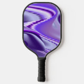 Paarse regenboogdromen pickleball paddle (Achterkant)