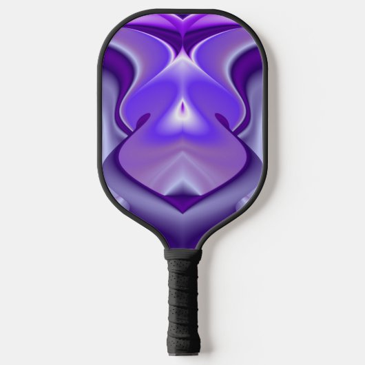 Paarse regenboogdromen pickleball paddle (Voorkant)