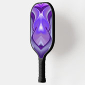 Paarse regenboogdromen pickleball paddle (Links)