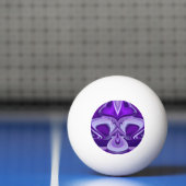 Paarse regenboogdromen pingpongbal (Net)