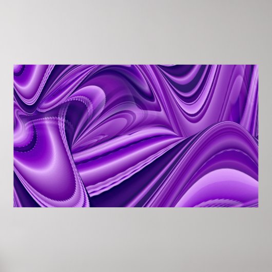 Paarse regenboogdromen poster (Voorkant)