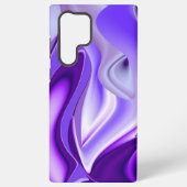 Paarse regenboogdromen samsung galaxy hoesje (Achterkant)