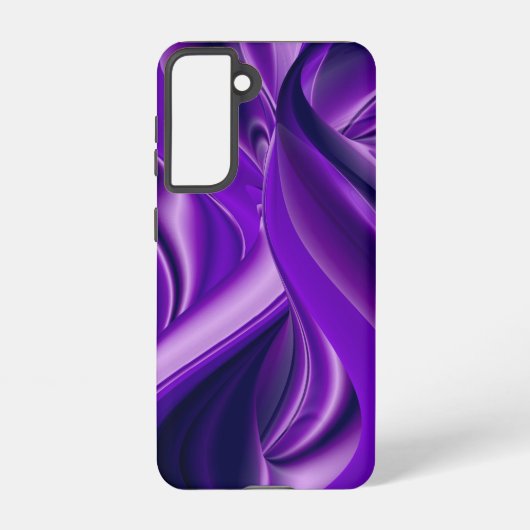 Paarse regenboogdromen samsung galaxy hoesje (Achterkant)