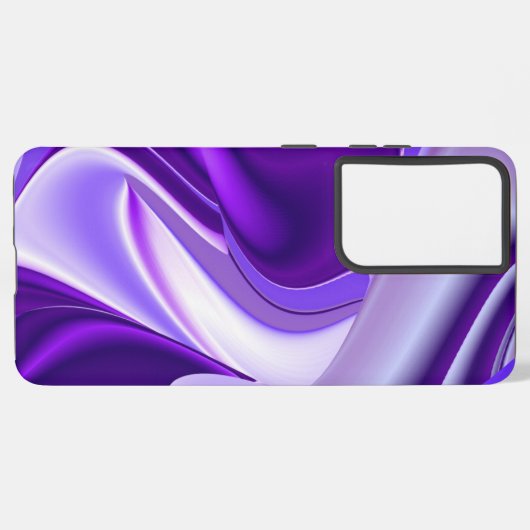 Paarse regenboogdromen samsung galaxy hoesje (Achterkant horizontaal)