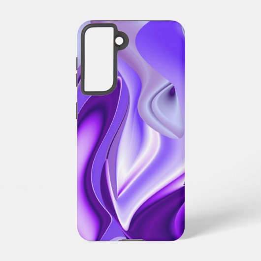 Paarse regenboogdromen samsung galaxy hoesje (Achterkant)