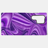 Paarse regenboogdromen samsung galaxy hoesje (Achterkant horizontaal)