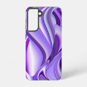 Paarse regenboogdromen samsung galaxy hoesje (Achterkant)