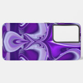 Paarse regenboogdromen samsung galaxy hoesje (Achterkant horizontaal)