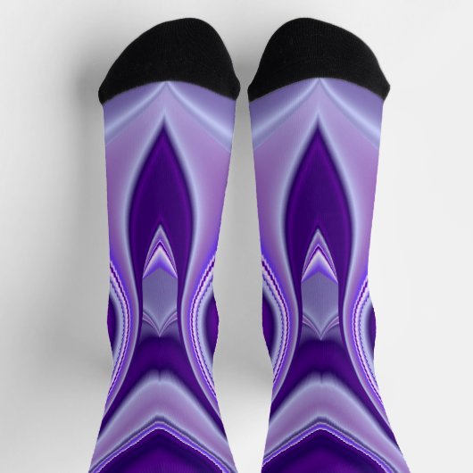 Paarse regenboogdromen sokken (Top)