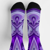 Paarse regenboogdromen sokken (Top)