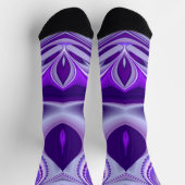 Paarse regenboogdromen sokken (Top)