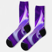 Paarse regenboogdromen sokken (Links)