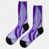 Paarse regenboogdromen sokken (Links)