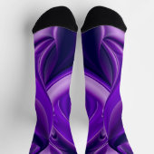 Paarse regenboogdromen sokken (Top)