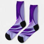 Paarse regenboogdromen sokken (Links)