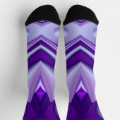 Paarse regenboogdromen sokken (Top)