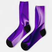 Paarse regenboogdromen sokken (Links)