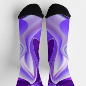Paarse regenboogdromen sokken (Top)