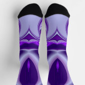 Paarse regenboogdromen sokken (Top)