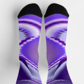 Paarse regenboogdromen sokken (Top)
