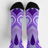 Paarse regenboogdromen sokken (Top)