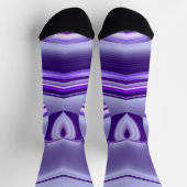 Paarse regenboogdromen sokken (Top)