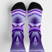 Paarse regenboogdromen sokken (Top)