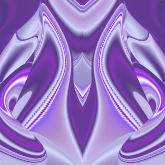 Paarse regenboogdromen sticker (Voorkant)