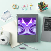 Paarse regenboogdromen sticker (iPad Cover)