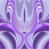 Paarse regenboogdromen sticker (Voorkant)