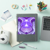 Paarse regenboogdromen sticker (iPad Cover)
