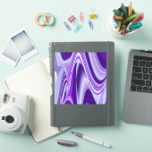 Paarse regenboogdromen sticker (iPad Cover)