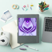 Paarse regenboogdromen sticker (iPad Cover)