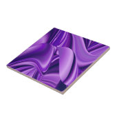 Paarse regenboogdromen tegeltje (Zijkant)