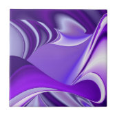 Paarse regenboogdromen tegeltje (Voorkant)