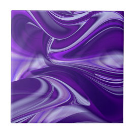 Paarse regenboogdromen tegeltje