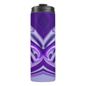 Paarse regenboogdromen thermosbeker (Voorkant)