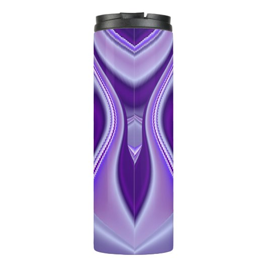 Paarse regenboogdromen thermosbeker (Achterkant)