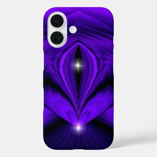 Paarse regenboogdromen , twee sterren Case-Mate iPhone case (Achterkant)