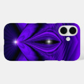 Paarse regenboogdromen , twee sterren Case-Mate iPhone case (Achterkant (horizontaal))